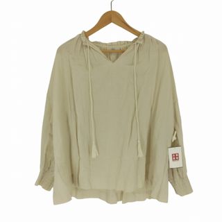 イエナ(IENA)のIENA(イエナ) 20SS インド製 コットン リネン ブラウス レディース(シャツ/ブラウス(長袖/七分))