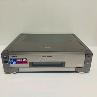 ソニー(SONY)のソニー S-VHSビデオデッキ SLV-RS7電源ケーブル付き 現状品(その他)