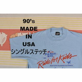 スクリーンスターズ(SCREEN STARS)の90’ｓ Tシャツ t14401 USA製 シングルステッチ ビンテージ 80(Tシャツ/カットソー(半袖/袖なし))