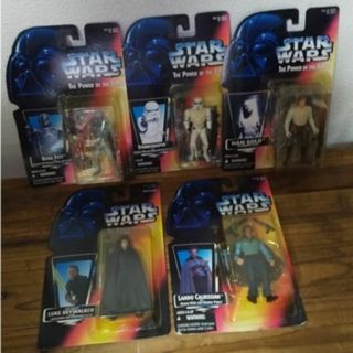 ハズブロ(Hasbro)のSTAR WARS スター・ウォーズ フィギュア オレンジカード 5種 未開封(SF/ファンタジー/ホラー)