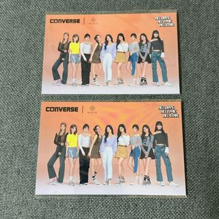 converse NiziU ポストカード　ノベルティ　非売品(女性タレント)