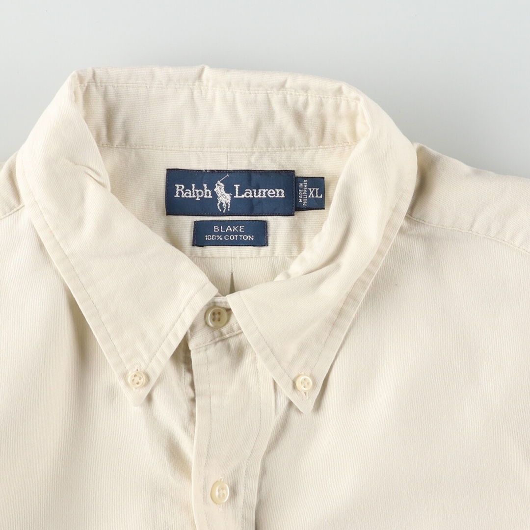 Ralph Lauren(ラルフローレン)の古着 ラルフローレン Ralph Lauren BLAKE 長袖 ボタンダウンシャツ メンズXL /eaa443512 メンズのトップス(シャツ)の商品写真