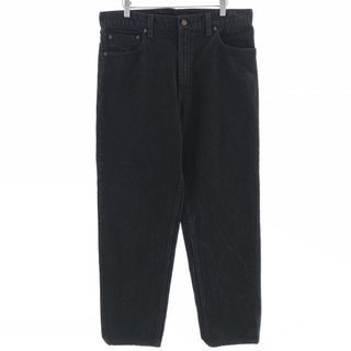 リーバイス(Levi's)の古着 90年代 リーバイス Levi's 550-0260 ブラックデニム テーパードデニムパンツ USA製 メンズw36 ヴィンテージ /eaa400585(デニム/ジーンズ)