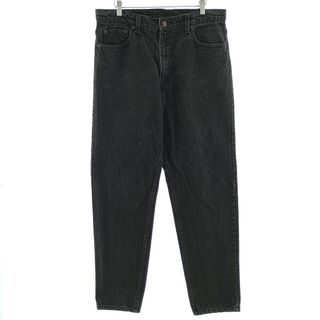 リーバイス(Levi's)の古着 リーバイス Levi's 550 ブラックデニム テーパードデニムパンツ USA製 メンズw35 /eaa400632(デニム/ジーンズ)