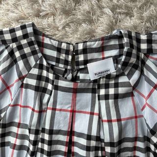 BURBERRY - BURBERRY バーバリー　10y 140 チェック　ワンピース　ドレス