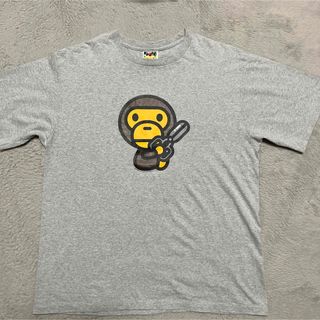 A BATHING APE - APE BAPE KAWS BABY MILO ベビーマイロ　tシャツ　XL