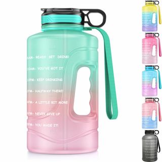 Ambertech 大容量水筒 スポーツボトル2.2L water bottle(弁当用品)