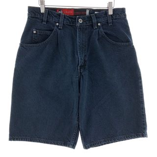 リーバイス(Levi's)の古着 90年代 リーバイス Levi's SILVER TAB シルバータブ LOOSE ルーズ デニムショーツ ハーフパンツ USA製 メンズw32 ヴィンテージ /eaa382142(ショートパンツ)