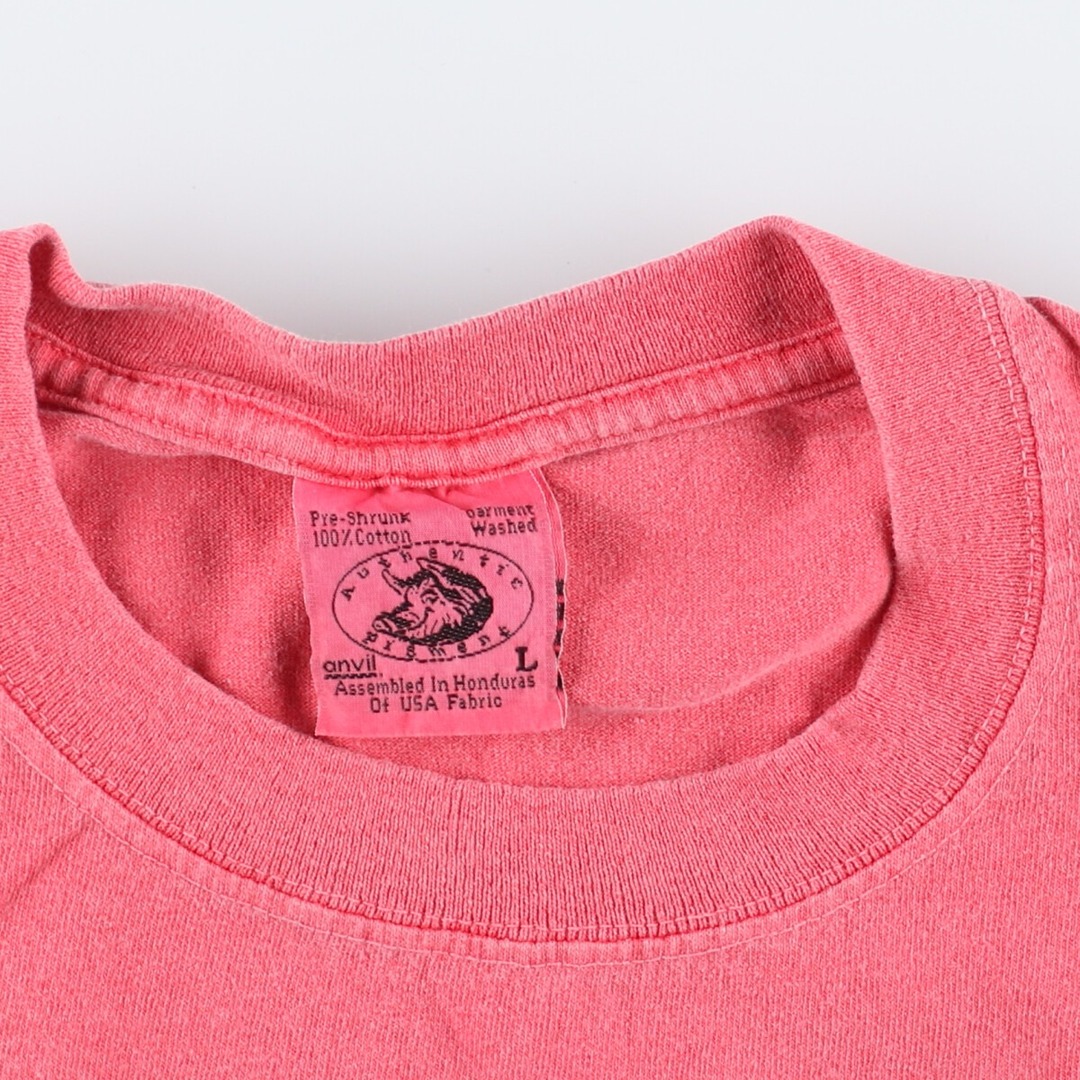 Anvil(アンビル)の古着 アンビル Anvil 牛柄 アニマルTシャツ メンズL /eaa444595 メンズのトップス(Tシャツ/カットソー(半袖/袖なし))の商品写真