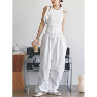 最終値下げ！Boyfriend Nylon Pants / 36 / ホワイト