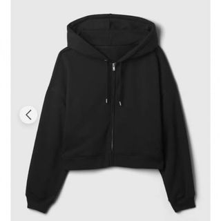 GAP - yeezy GAP 短丈　フーディ　パーカー　ブラック　無印良品　クロップド