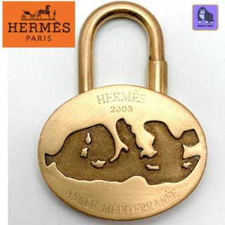 エルメス(Hermes)のHERMES　地中海　カデナ　2003　エルメス　ゴールドカラー(キーホルダー)