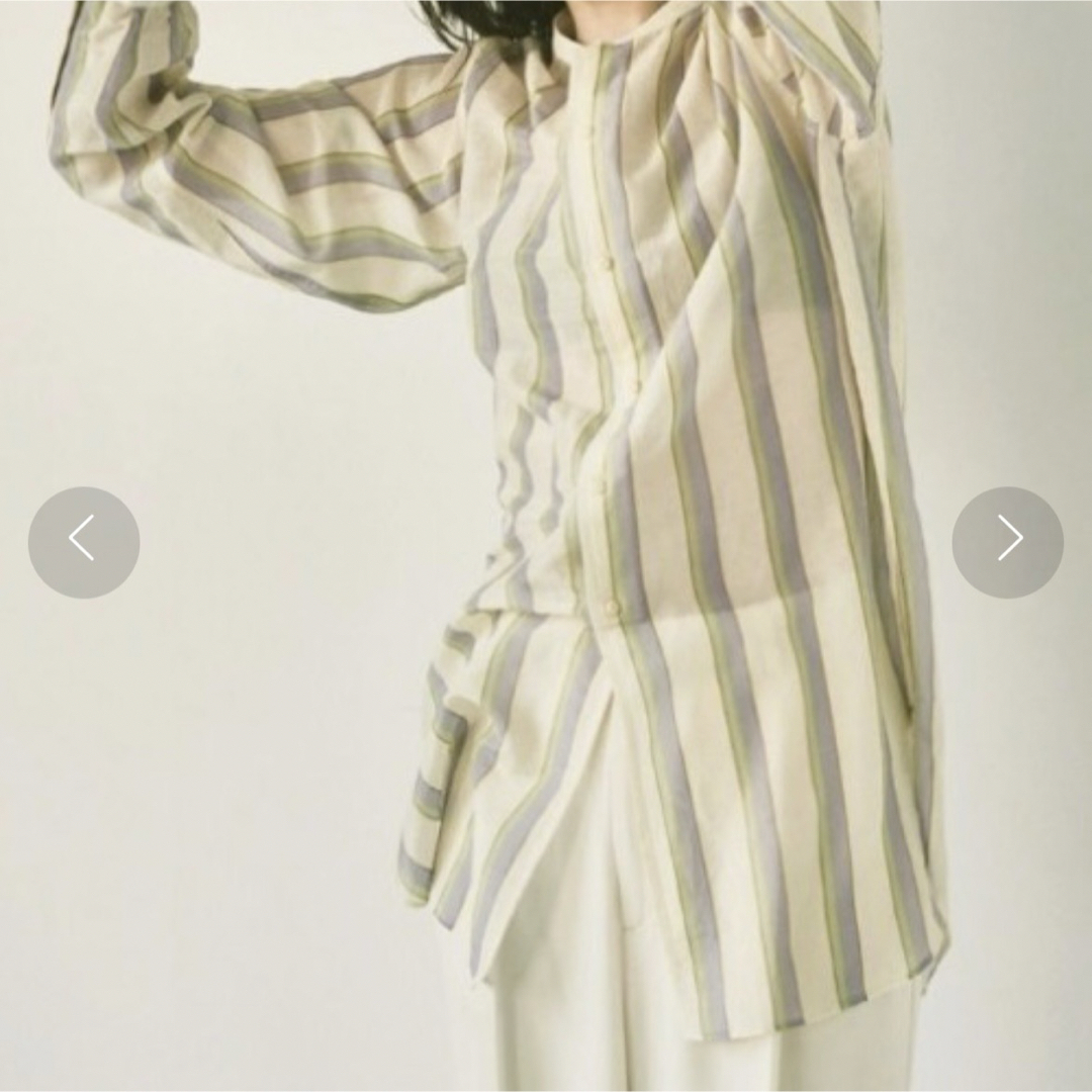TODAYFUL(トゥデイフル)の【TODAYFUL】 Multistripe Silk Shirts レディースのトップス(シャツ/ブラウス(長袖/七分))の商品写真