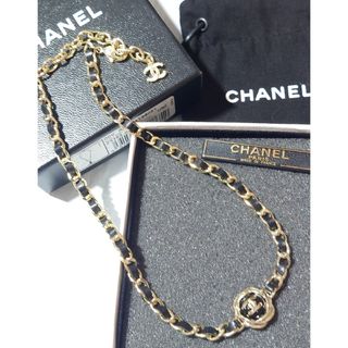 シャネル(CHANEL)のCHANEL チェーン チョーカー ネックレス ゴールド ココマーク(ネックレス)