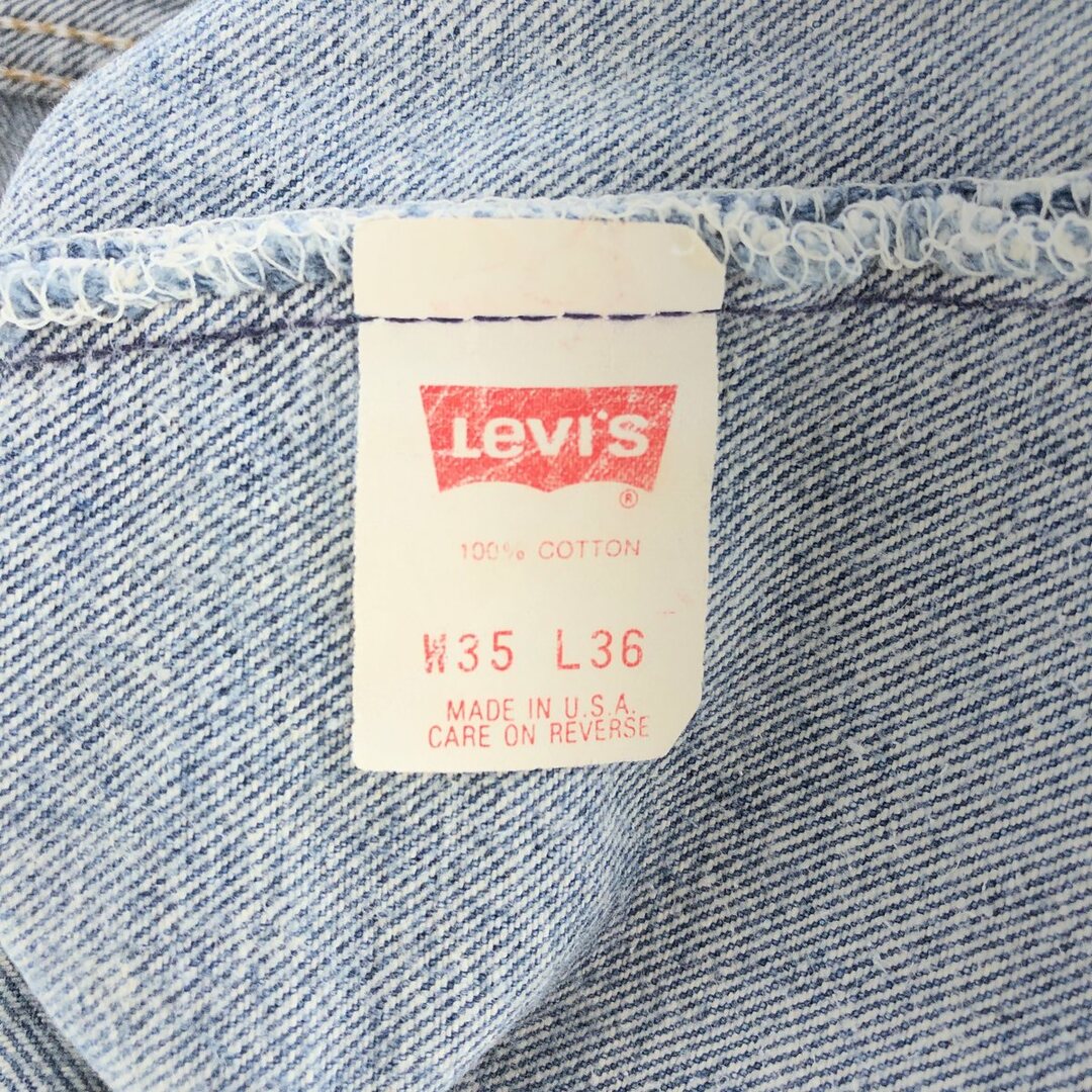 Levi's(リーバイス)の古着 90年代 リーバイス Levi's 501-0000 ストレートデニムパンツ USA製 メンズw31 ヴィンテージ /eaa392279 メンズのパンツ(デニム/ジーンズ)の商品写真