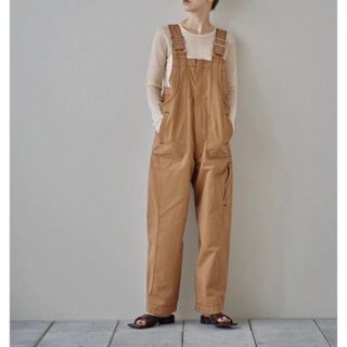 トゥデイフル(TODAYFUL)のFrontzip Cotton Salopette(サロペット/オーバーオール)