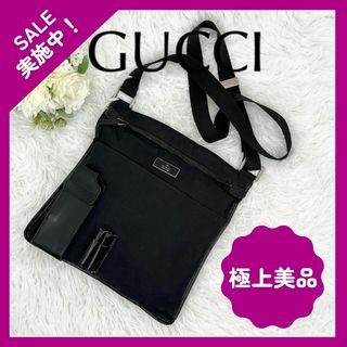 グッチ(Gucci)のGUCCI グッチ サコッシュ ナイロン  ショルダーバッグ レディース メンズ(ショルダーバッグ)