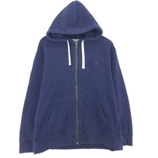 ラルフローレン(Ralph Lauren)の古着 ラルフローレン Ralph Lauren POLO by Ralph Lauren フルジップスウェットシャツ トレーナー メンズXXL /eaa443249(スウェット)