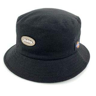 Dickies - ディッキーズ バケットハット ロゴ 綿100％ 帽子 ブランド メンズ 57~59サイズ ブラック Dickies