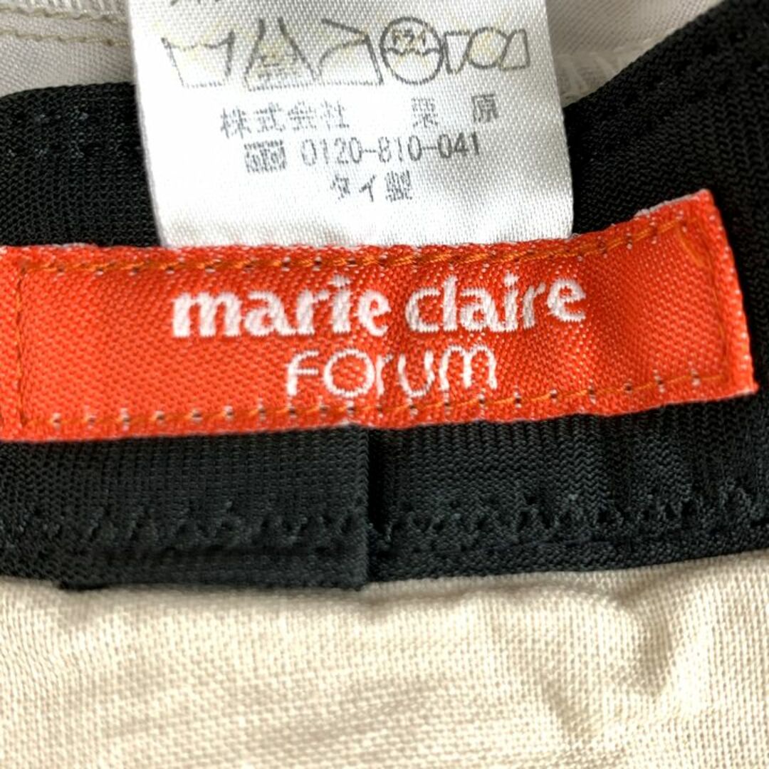 マリクレール フォーラム ハット つば広 リネン 帽子 ブランド レディース 57.5サイズ ベージュ mariclaire forum レディースの帽子(ハット)の商品写真