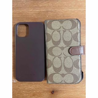 コーチ(COACH)のcoach iPhone12 手帳型ケース(iPhoneケース)