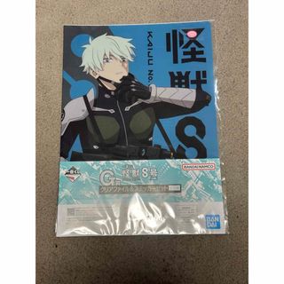 ◇新品◇　一番くじ 怪獣８号 G賞 クリアファイル＆ステッカーセット 市川レノ(クリアファイル)