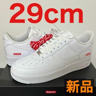 シュプリーム(Supreme)の【新品】Supreme × Nike Air Force1 White 29cm(スニーカー)