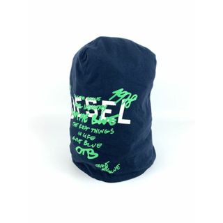 ディーゼル(DIESEL)のディーゼル ニットキャップ ビーニー  コットン100％ 帽子 ブランド メンズ ネイビー DIESEL(ニット帽/ビーニー)