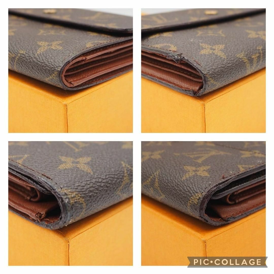 LOUIS VUITTON(ルイヴィトン)のルイ ヴィトン　モノグラム　ポルト　トレゾール　エテュイパピエ　折り財布　財布 レディースのファッション小物(財布)の商品写真