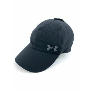 アンダーアーマー キャップ メッシュ ISO-CHILL スポーツウエア 帽子 ブランド レディース ONEサイズ ブラック UNDER ARMOUR(キャップ)