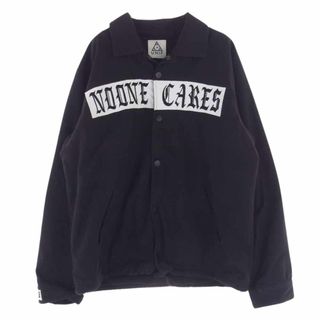 ユニフ UNIF ジャケット フルジップ ブルゾン ジャケット ブラック系 L【中古】(その他)