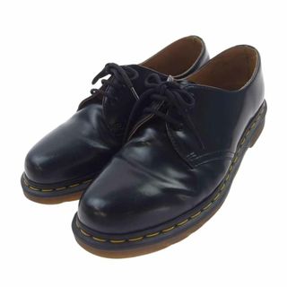 ドクターマーチン(Dr.Martens)のDr.Martens ドクターマーチン 11838 3EYE GIBSON SHOE 3ホール ギブソン シューズ ブラック系 UK8【中古】(その他)