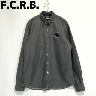 F.C.R.B. - FCRB 長袖シャツ エンブレムロゴ クールマックス エフシーアールビー S