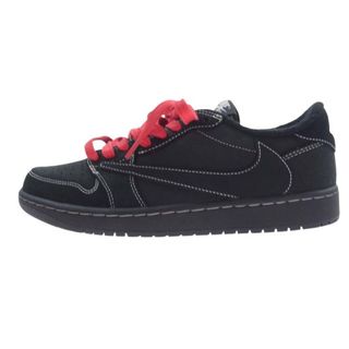 ナイキ(NIKE)のNIKE ナイキ スニーカー DM7866-001 TRAVIS SCOTT トラヴィス・スコット Air Jordan 1 Low OG SP Black Phantom エアジョーダン1 ロー ブラック ファントム ブラック系 27cm【極上美品】【中古】(スニーカー)