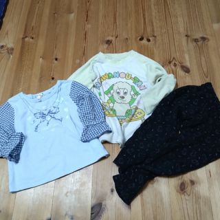 マザウェイズ(motherways)の子ども服　三種類(Tシャツ/カットソー)