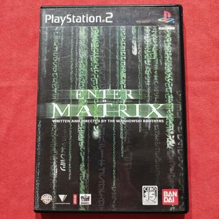 PlayStation2 - PS2 ENTER THE MATRIX  DVD付属! マトリックス レトロ