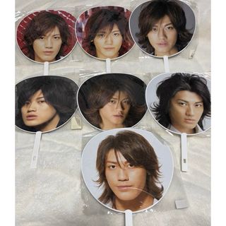 カトゥーン(KAT-TUN)の赤西仁　うちわまとめ売り(アイドルグッズ)