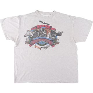 古着 アニマルTシャツ メンズXXL ヴィンテージ /eaa445503(Tシャツ/カットソー(半袖/袖なし))