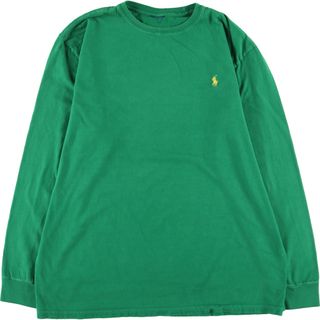 ラルフローレン(Ralph Lauren)の古着 ラルフローレン Ralph Lauren ロングTシャツ ロンT メンズL /eaa438116(Tシャツ/カットソー(半袖/袖なし))