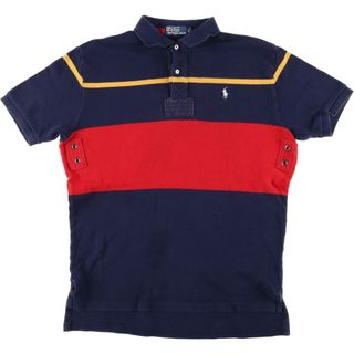 ラルフローレン(Ralph Lauren)の古着 ラルフローレン Ralph Lauren POLO by Ralph Lauren 半袖 ラガーシャツ メンズL /eaa444545(シャツ)