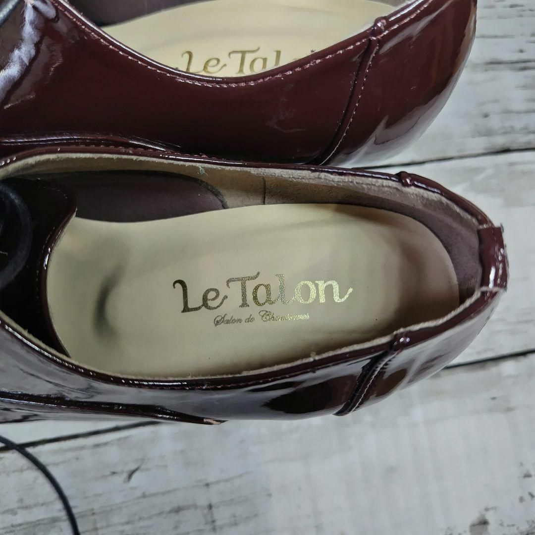 Le Talon(ルタロン)の【美品】ルタロン LE TALON レースアップブーツ ショートブーツ ブーティ レディースの靴/シューズ(ブーティ)の商品写真