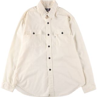 リーバイス(Levi's)の古着 70~80年代 リーバイス Levi's REGULAR FIT 長袖 シャツ USA製 メンズXL ヴィンテージ /eaa431081(シャツ)