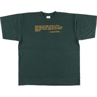 古着 90年代 ALORE プリントTシャツ USA製 メンズXL ヴィンテージ /eaa446390(Tシャツ/カットソー(半袖/袖なし))