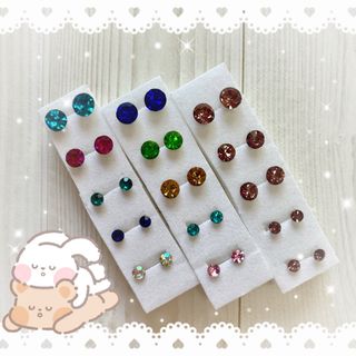 ♡樹脂ピアス♡30個(15セット)E(ピアス)