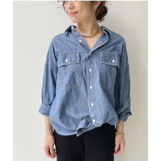 L'Appartement DEUXIEME CLASSE - アパルトモン  REMI RELIEF/レミレリーフChambray Shirt