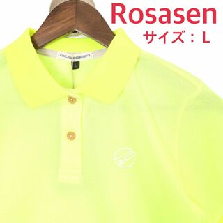ロサーゼン(ROSASEN)の【新品、未使用】ロサーセン　ポロシャツ　レディース　サイズ：Ｌ(ウエア)