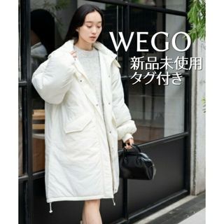 ウィゴー(WEGO)の【新品未使用タグ付き】WEGO　ウィゴー　モンスターパテッドコート　ホワイト(ダウンコート)