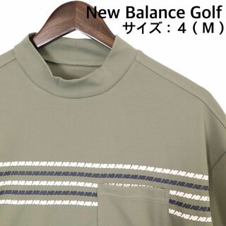 ニューバランス(New Balance)の【新品、未使用】ニューバランスゴルフ　Tシャツ　メンズ　サイズ：４（Ｍ）(ウエア)
