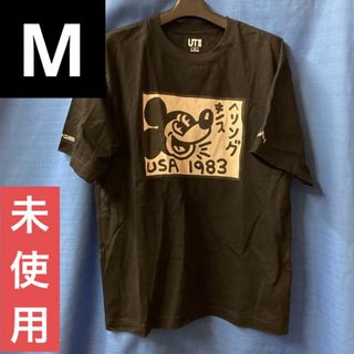 ユニクロ(UNIQLO)の【未使用！必見！】キース・ヘリング　ミッキーマウス　TシャツM(Tシャツ/カットソー(半袖/袖なし))