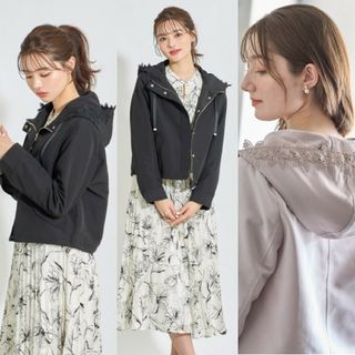 トッコクローゼット(TOCCO closet)のトッコクローゼット　マウンテンパーカー　クチュールブローチ　ノエラ　スナイデル(ブルゾン)